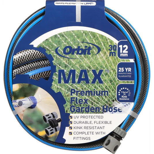 Orbit Max Premium Garden Hose Fitted